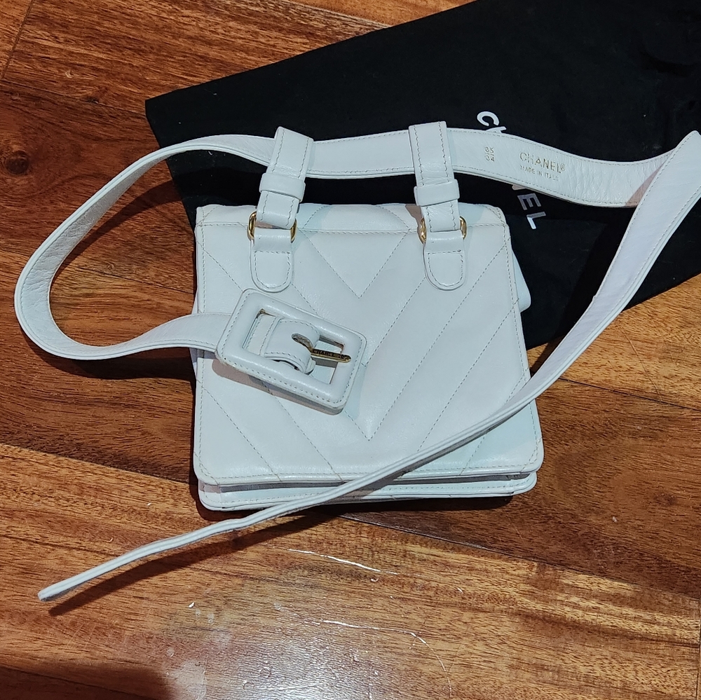 Auth Chanel Vintage Belt Bag - Picture 10 of 12